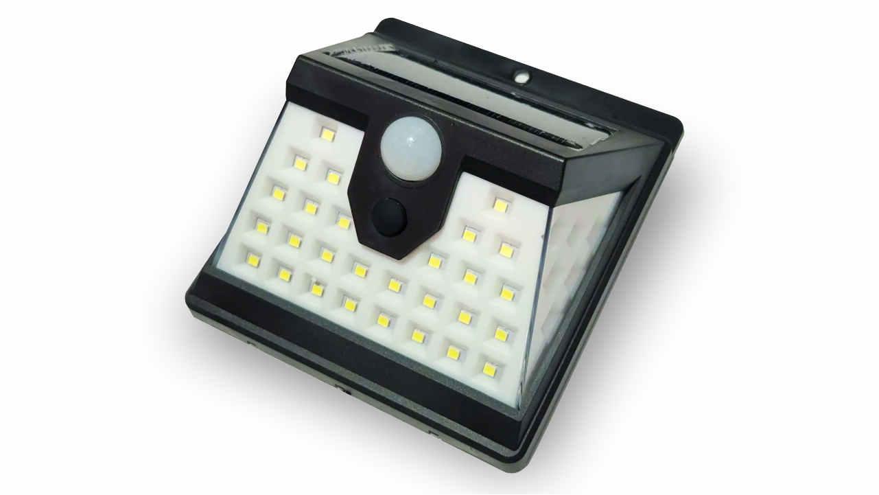 Aplique solar pared
